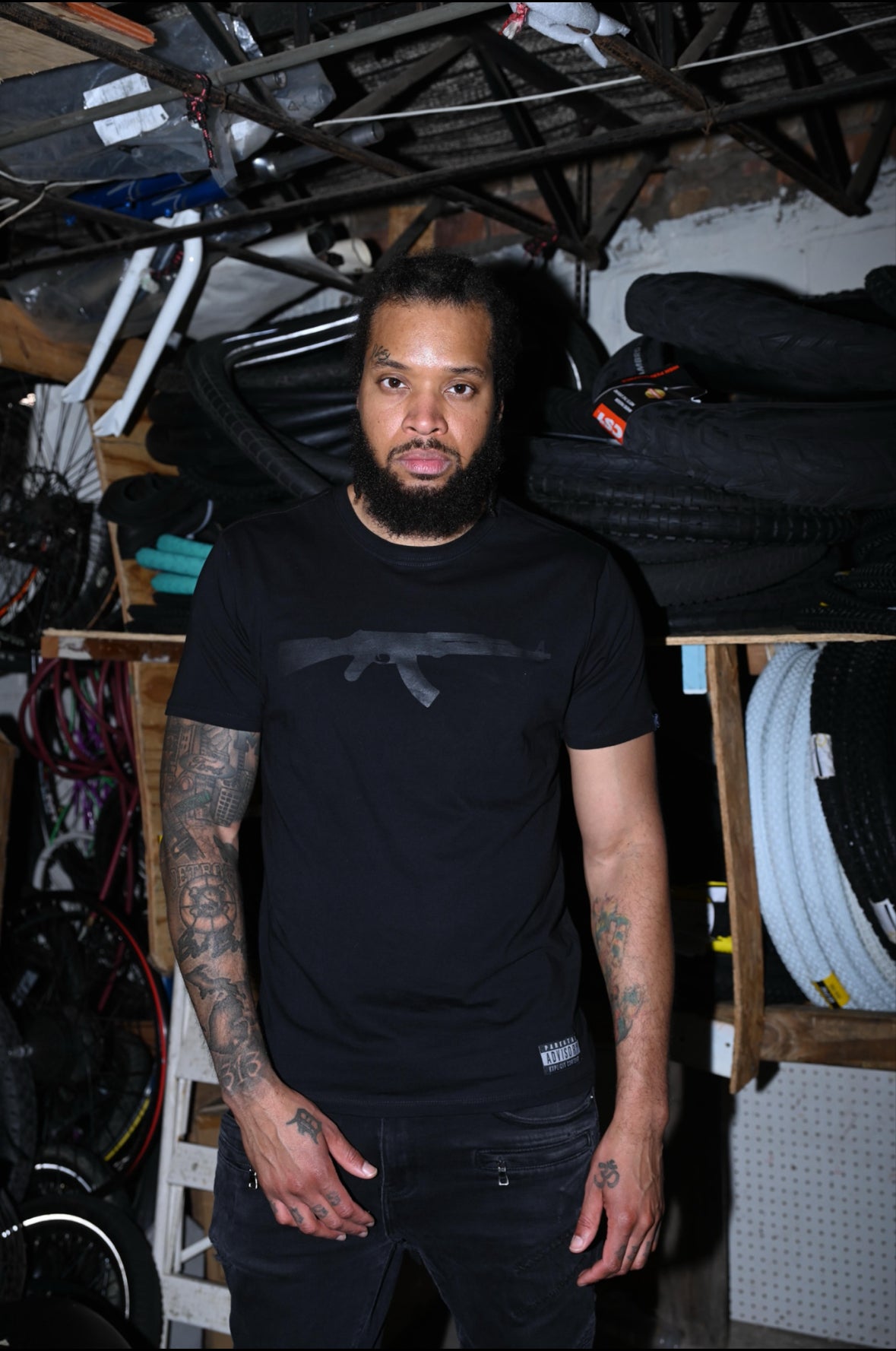Shooter Tee Blackout