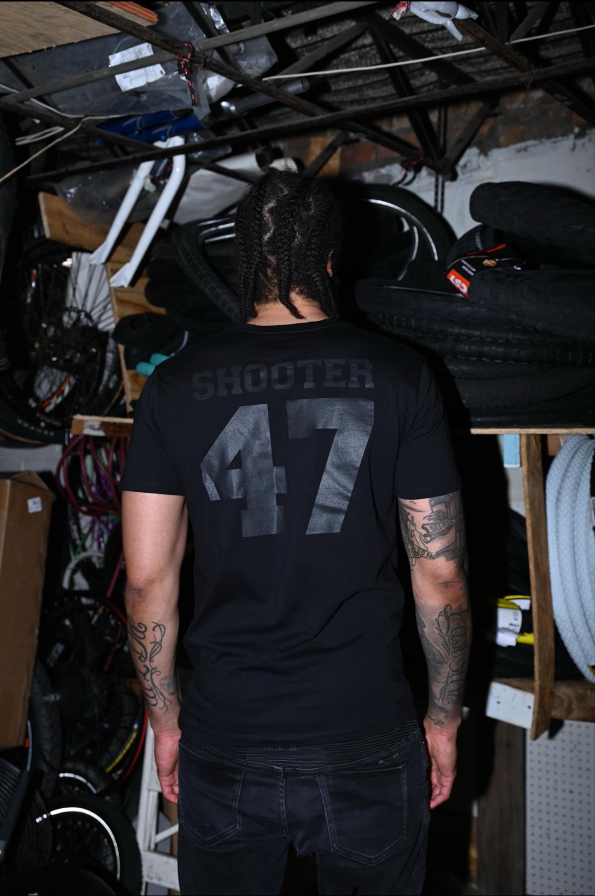 Shooter Tee Blackout