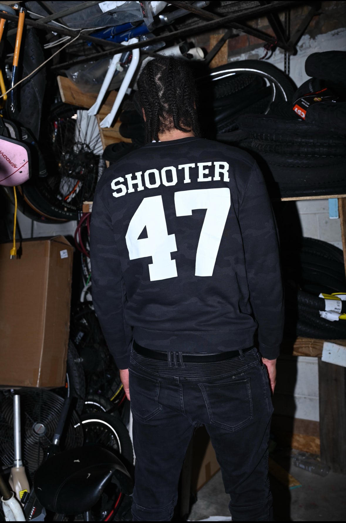 Shooter Crew Black Camo